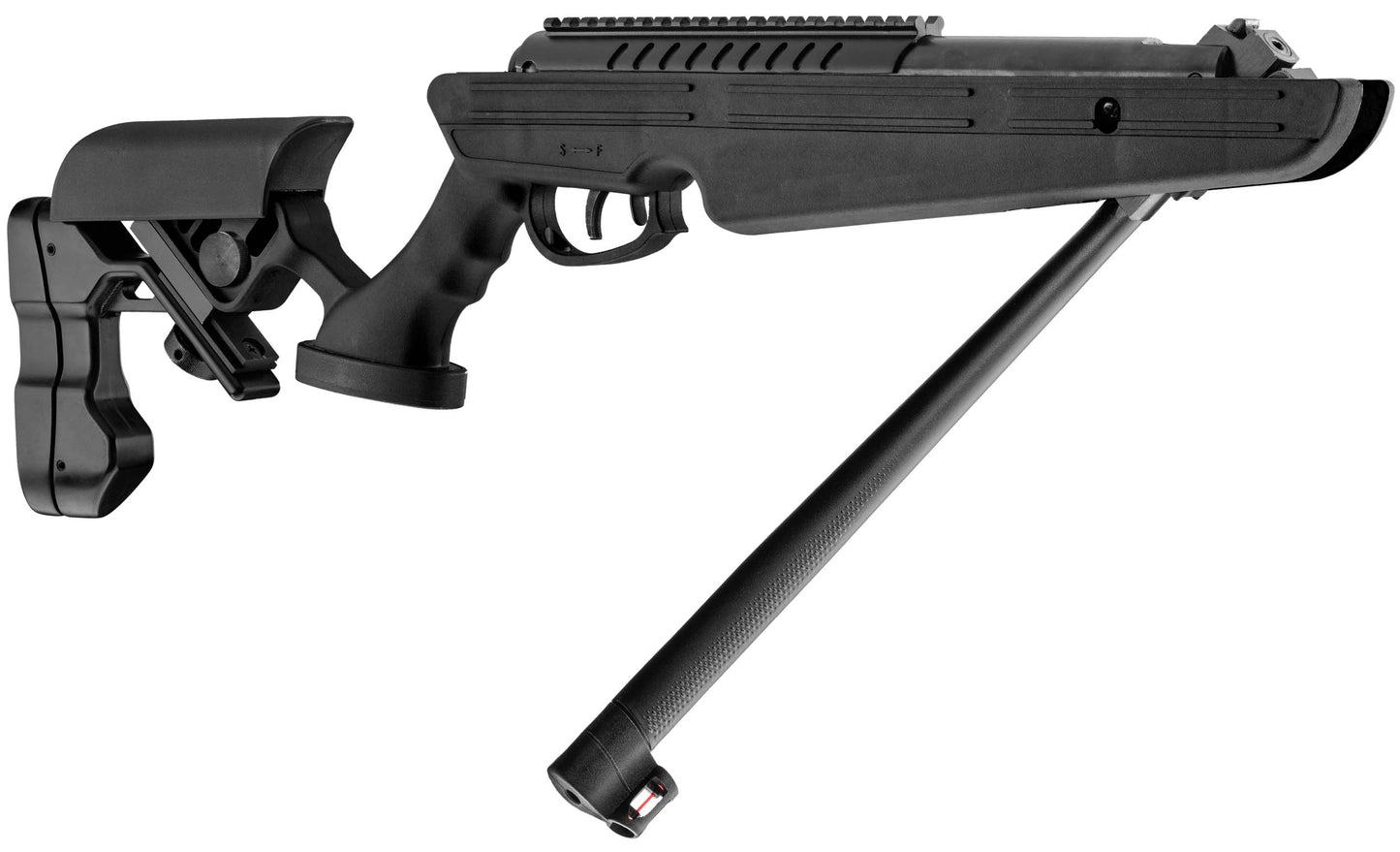 QUANTICO 4.5mm Brytrör Luftgevär – 19,9 joule + 4x32 Kikarsikte - Tan