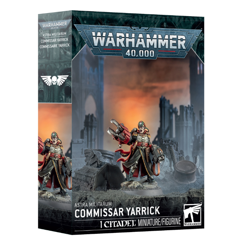 Warhammer 40K Astra Militarum Commissar Yarrick
