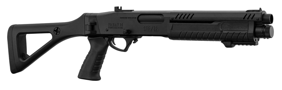 Replica FABARM STF12 initial black gas pump shotgun