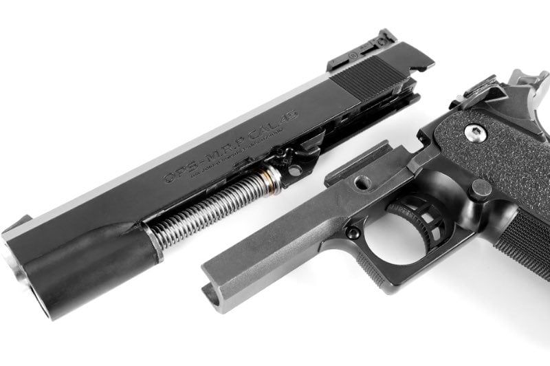 TM Hi-Capa 5.1 Recoil Spring Guide m/ Short Stroke-fjädersats neo