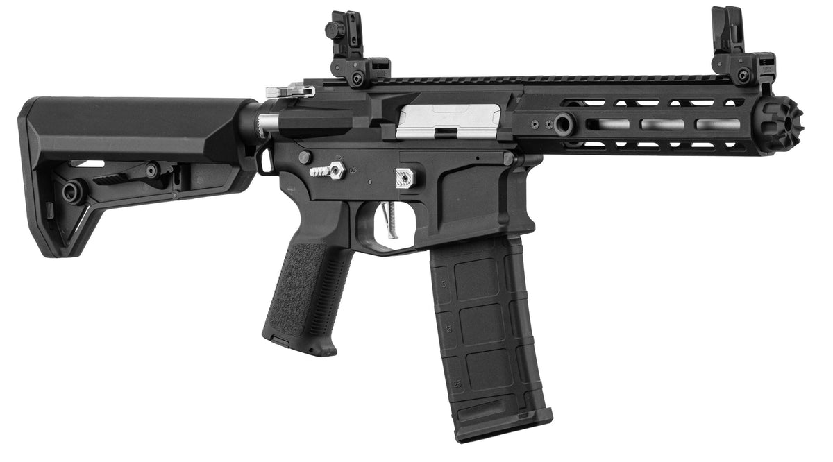 AEG LT-32 Hellion Black/Silver NSR Replica Complete Pack