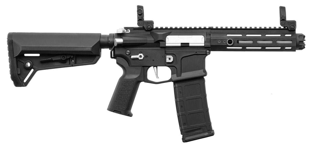 AEG LT-32 Hellion Black/Silver NSR Replica Complete Pack