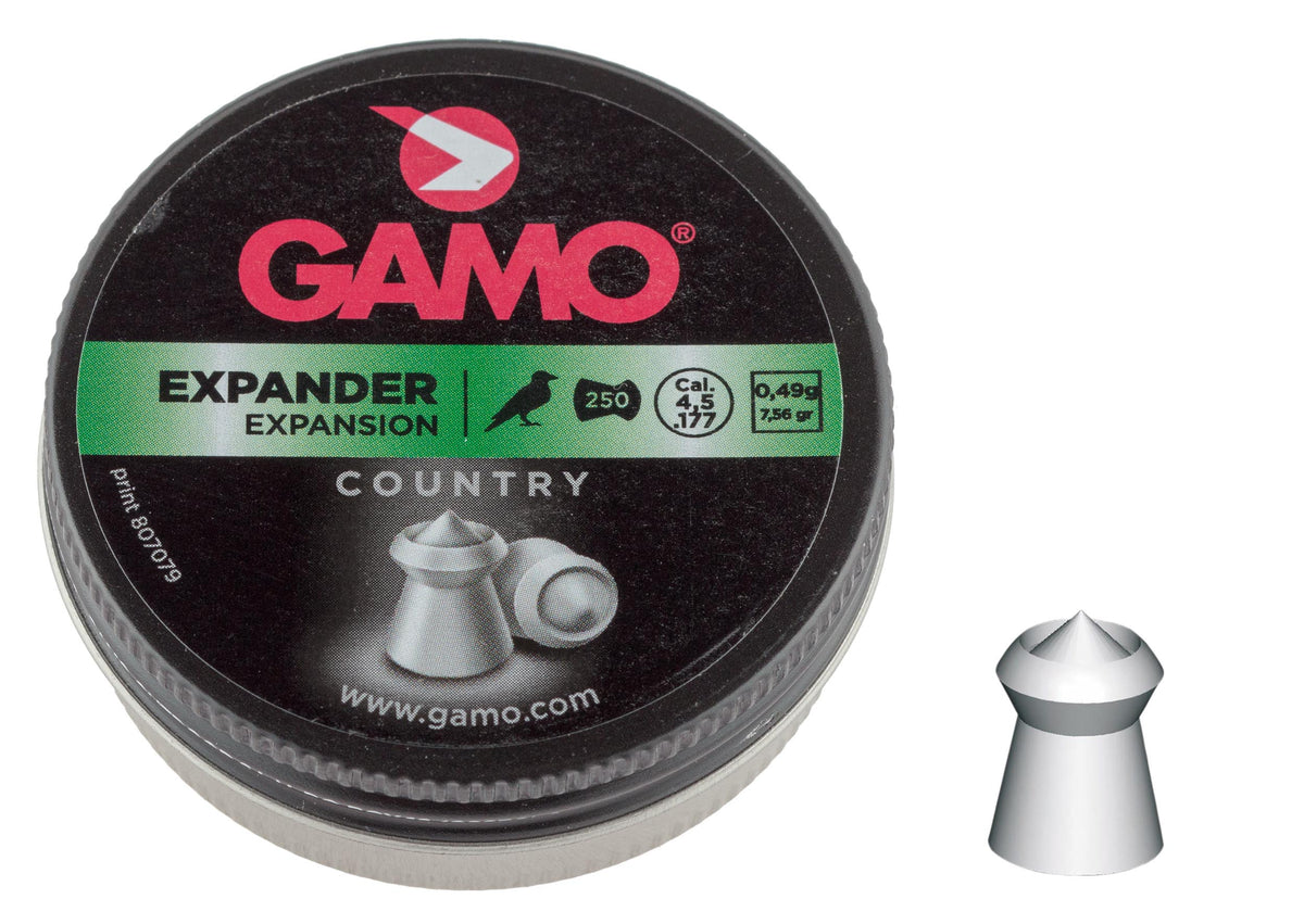 Gamo Expander spidshagl 4,5 mm – 0,49 g, 250 stk.