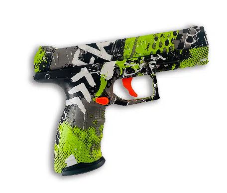 Splatter Beretta gel blaster pistol ST608B-B grafiti | Airsoftgeek
