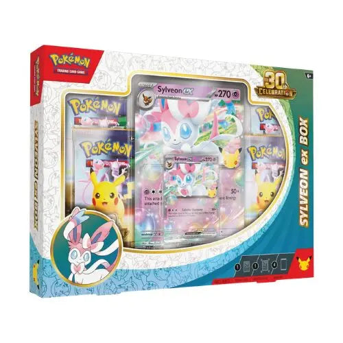 Pokémon TCG: 30th Celebration ex Box Sylveon ex / Greninja ex Forudbestilling