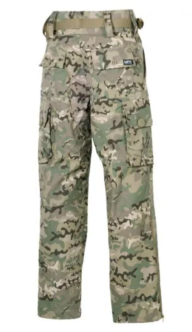 Byxor Kommando m/ kardborre - Multicam