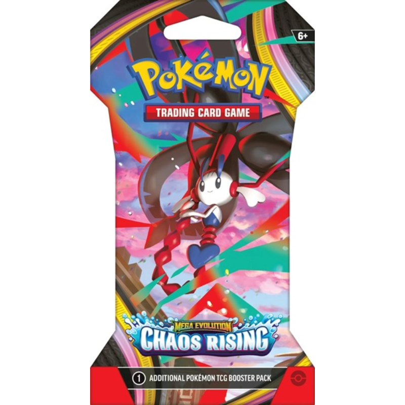 Pokémon TCG: Mega Evolution – Chaos Rising Sleeved Booster Pack