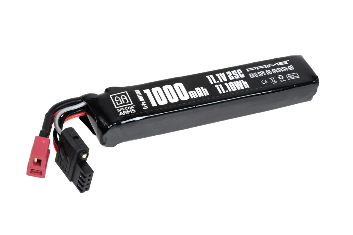 Battery Li-Po Specna Arms x Gens Ace 1000 mAh 25C 11.1V T-Deans G-Tech