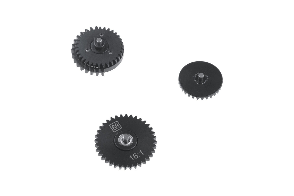Steel 16:1 CNC gear set