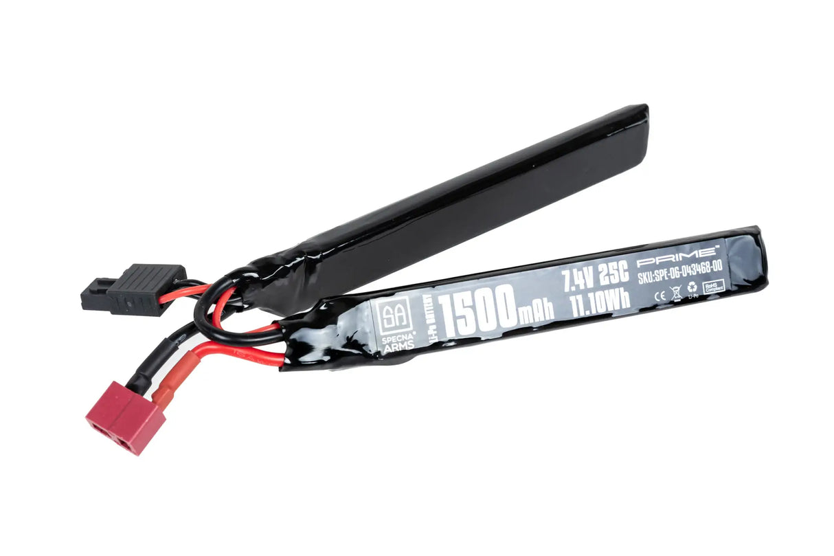 Battery Li-Po Specna Arms x Gens Ace 1500 mAh 25C 2 module 2S1P 7.4V T-Deans G-Tech