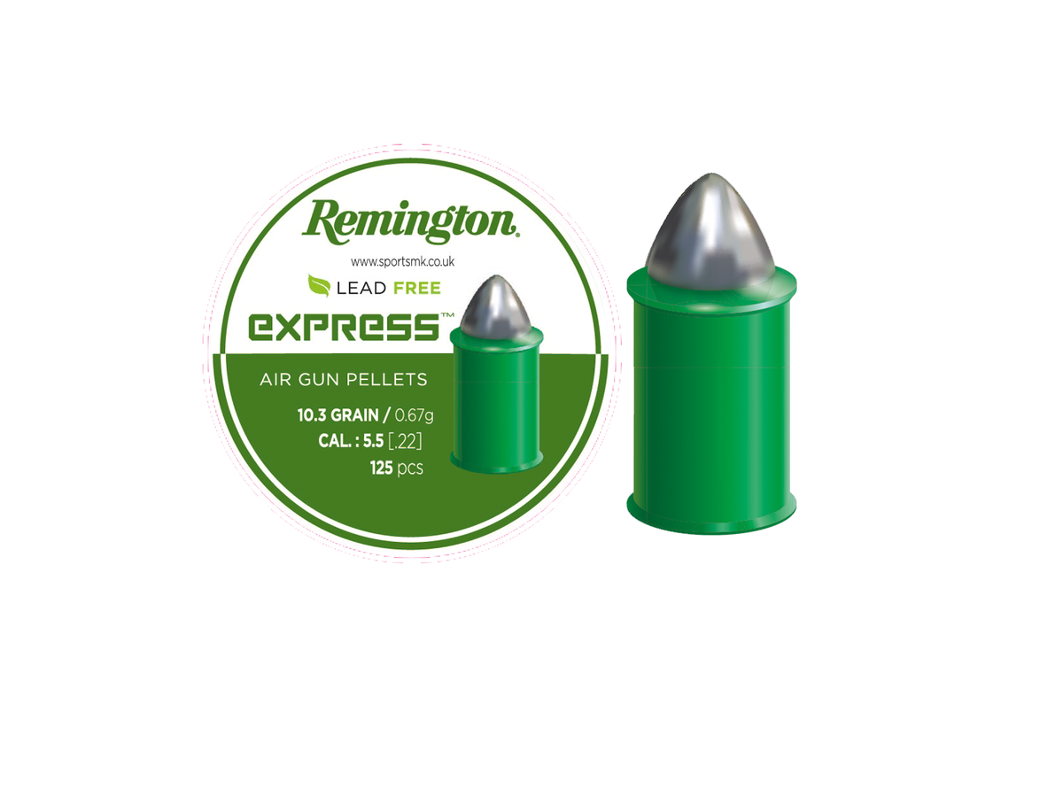 Remington Express hagl, blyfri, 5,5 mm, 10.3grs, 125 stk