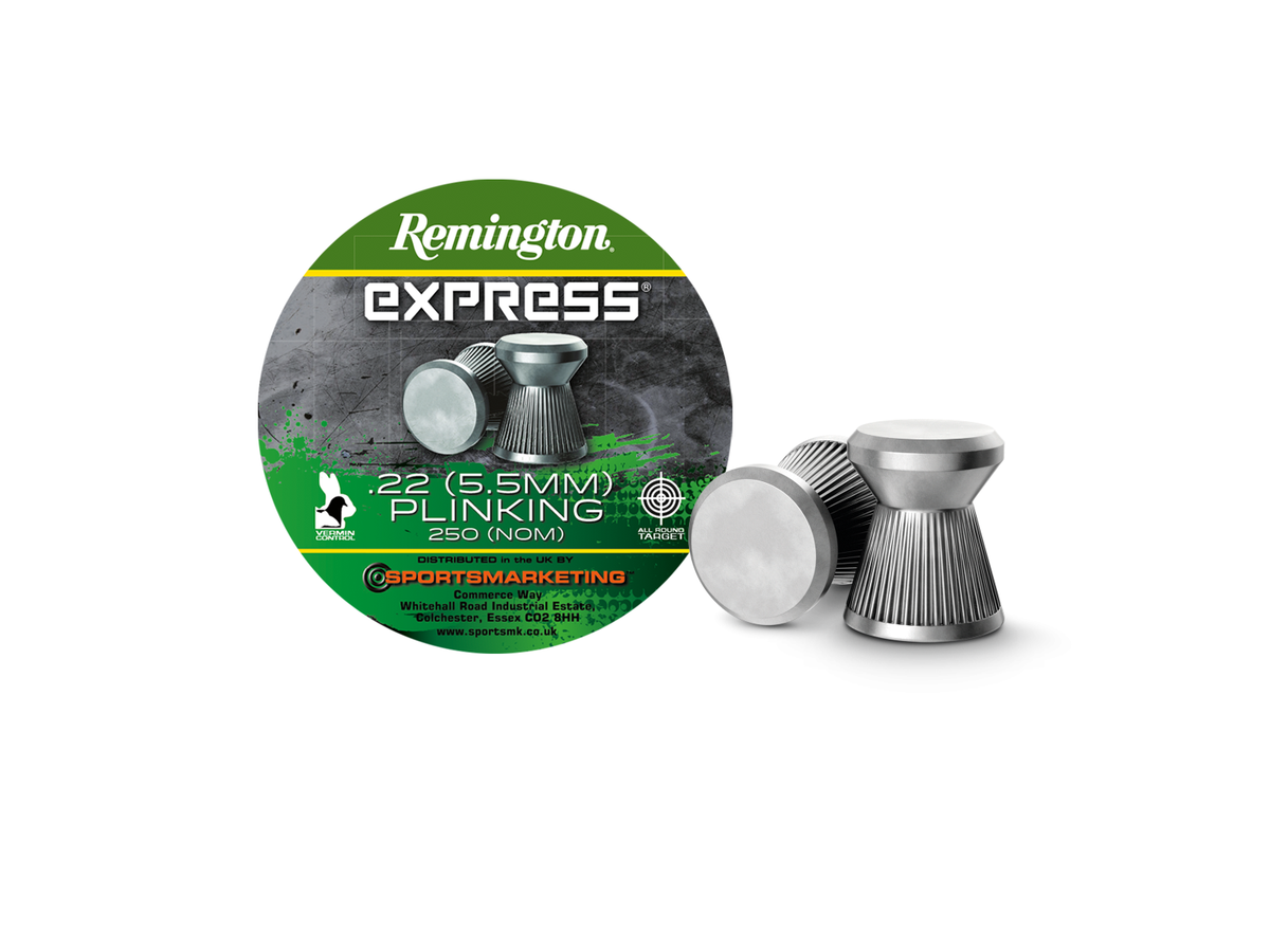 Remington Express Flat Plinking hagl, 5,5 mm, 12.81 grs, 250, pcs