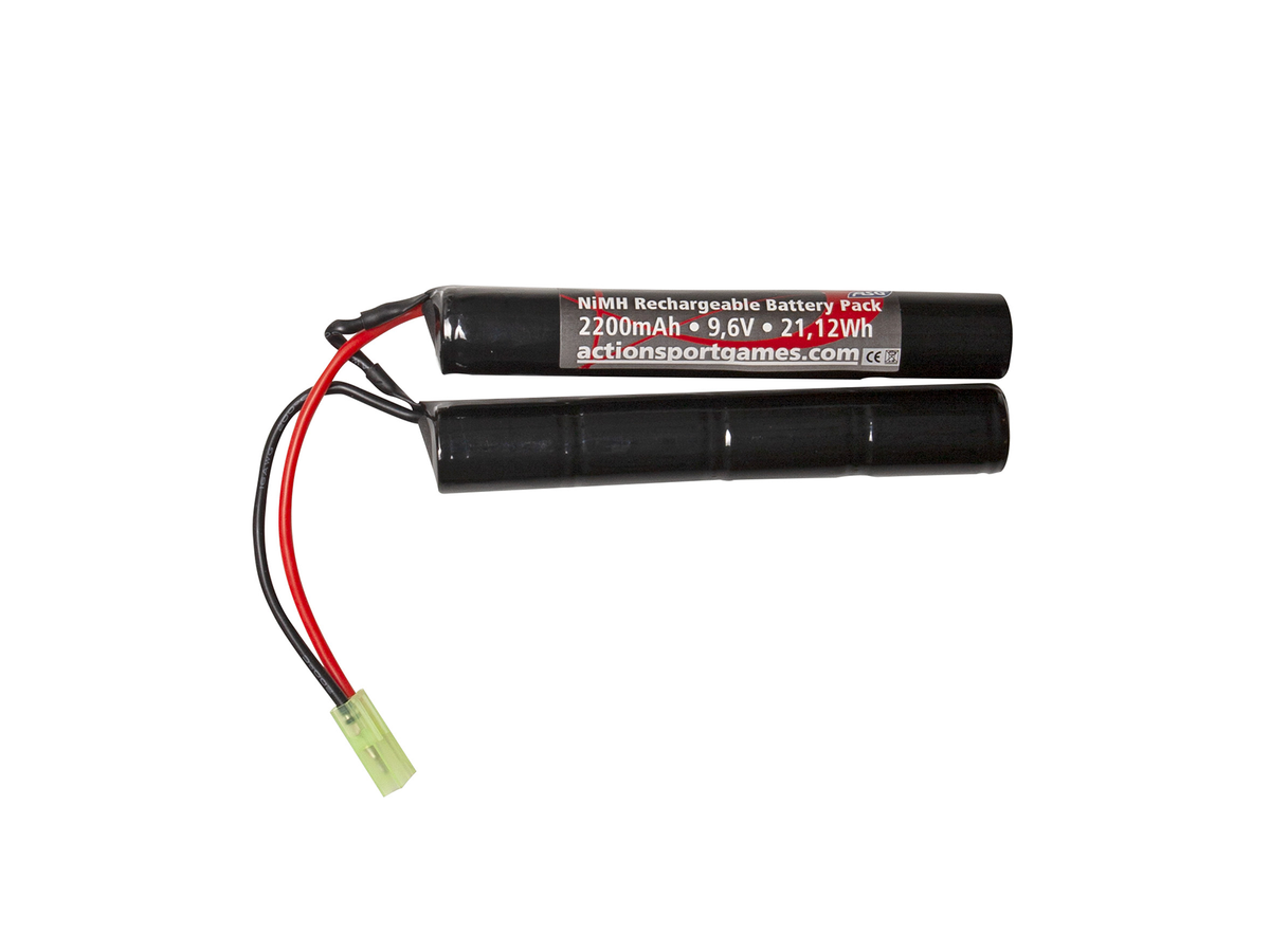 ASG Batteri - 9, 6V 2200mAh NiMH Tamiya connector