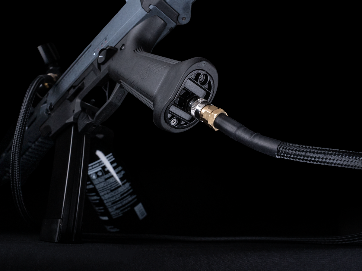 CZ Scorpion EVO 3 A1 S-BET, HPA, CNC, Black-Battleship Grey