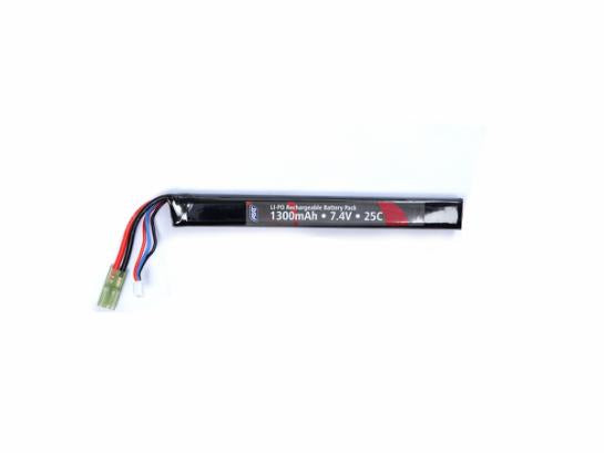 7,4V 1300mAh 25C LiPo-batteri
