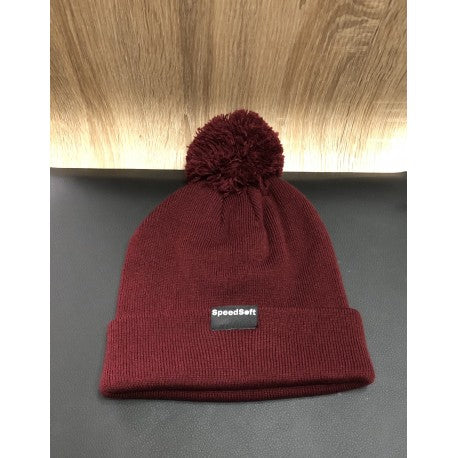 SpeedSoft Hue Granatröd tofs