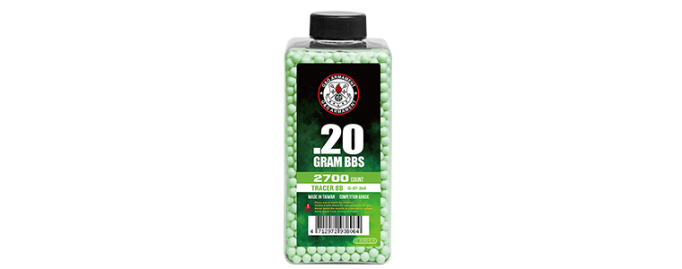 0.20G Tracerkula - 2700R - Grön