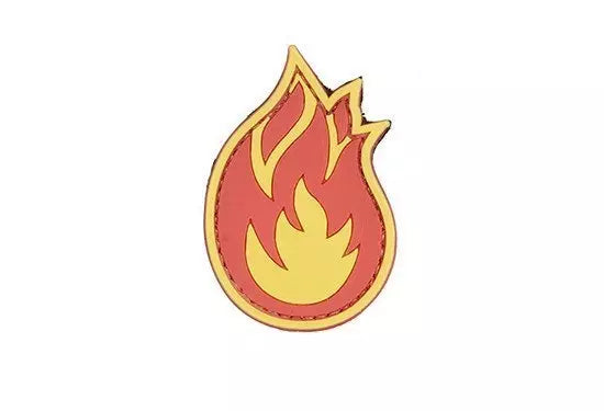 3D-märke – Flamma