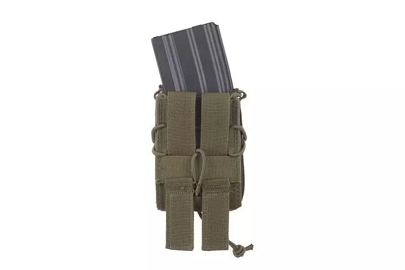 Enkel M4/M16 Magasinficka - WOODLAND