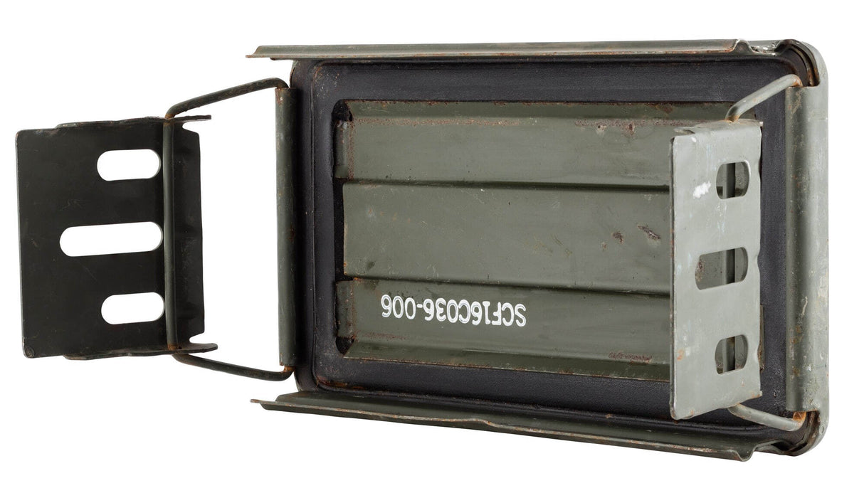 Begagnad ammunitionslåda 120 mm