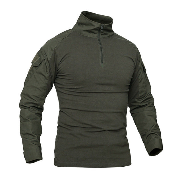 COMBAT SHIRT - GRÖN