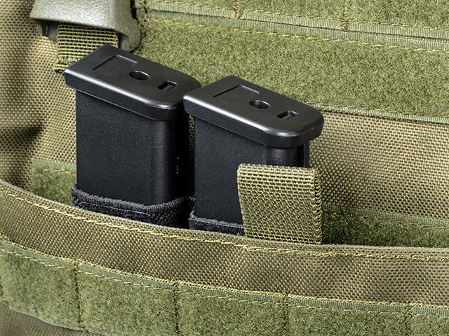 PLÅTBÄRARE ENKELT PISTOLFACK