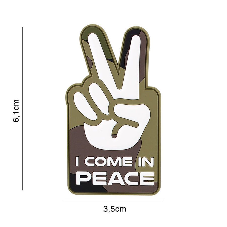 I Come In Peace-märke