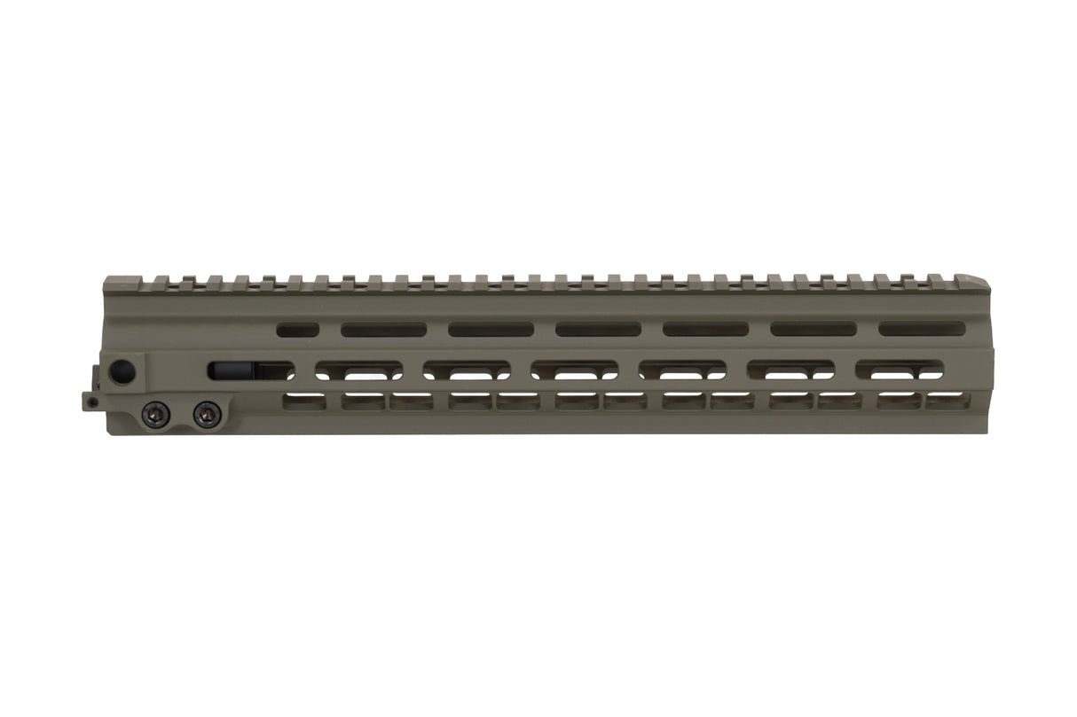 Specna Arms MK8-style M-LOK 13" mounting rail for M4/AR15 replicas - Olive
