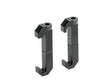 Type "C" clamps til wire routing - Sort