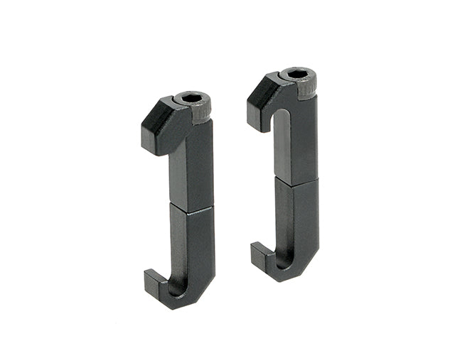 Type "C" clamps til wire routing - Sort