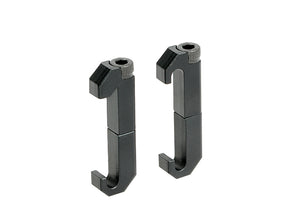 Type "C" clamps til wire routing - Sort