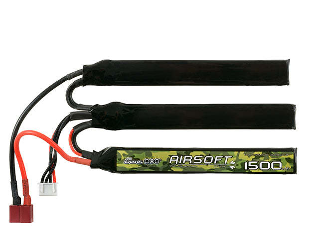 Gens Ace 25C 1500mAh 3S1P 11.1V Airsoft LiPo Batteri T-Plug