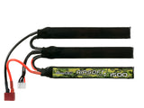 Gens Ace 25C 1500mAh 3S1P 11.1V Airsoft LiPo Batteri T-Plug