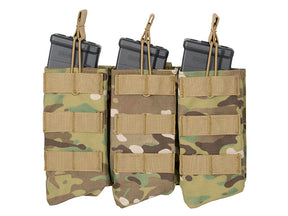 Open Top Triple 7.62x39 AK Mag Pouch - Multicamo