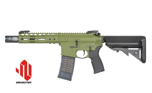 Noveske 7.5" DIPLOMAT AEG Riffel Eshooter ETU, GEN-2 - Bazooka Grøn