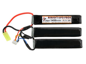 Batteri LiPo 1450mAh 11,1V 20C - Tripple