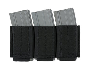 Plate Carrier Triple AR-15/M4 Magazine Insert - Black