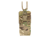Open-Top Laser Cut Radio Pouch - Multicamo