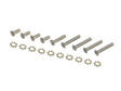 rustfrit stål Screw Set til Gearkasse V.2