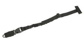1-Point Bungee Sling w/ MOLLE Attachment - Black