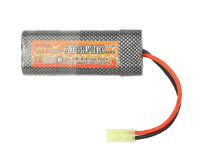 Batteri NiMH 1600mAh 9,6V til AUG/KU Serie