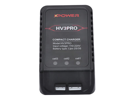 HV3PRO Oplader til LiPo/Li-ion 2S/3S