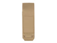 Single Laser-Cut Pistol Magazine Pouch with Flap - Coyote