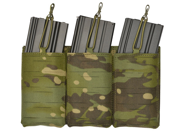 Laser-Cut Panel with 3 AR15 Magazine Pouches - MT