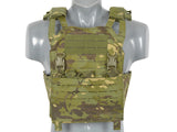 Laser-Cut “Buckle Up" Operator Plate Carrier with AR15/AK Magazine Pouch — MT