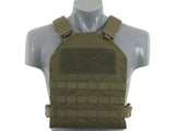 Simple Plate Carrier with Dummy Soft Armor Inserts