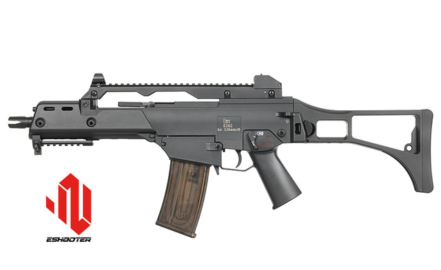 Licenseret H&K G36C CM.011 Replica med Eshooter ETU, GEN-2