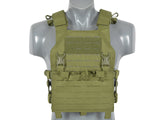 Laser-Cut “Buckle Up" Assault Plate Carrier with AR15/AK Magazine Pouch
