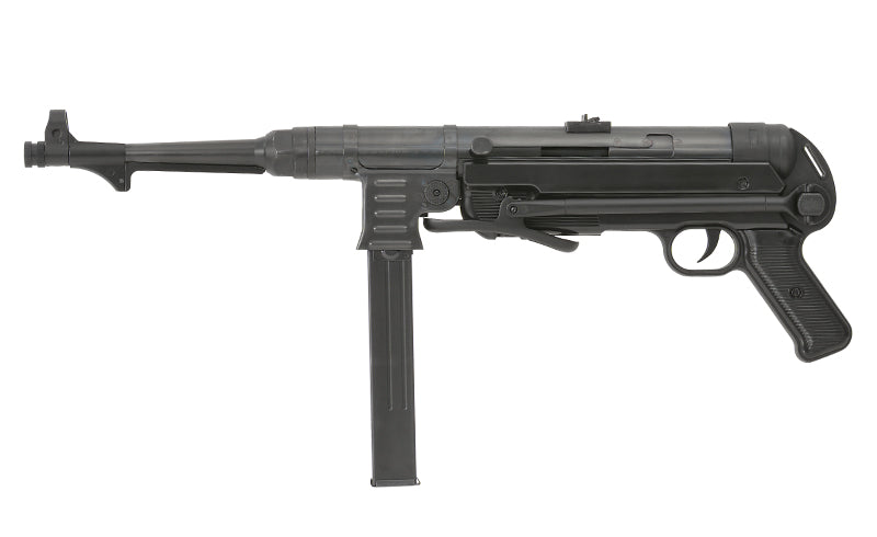 MP40 helmetal AEG maskinpistol Replica - Black/Oxidized