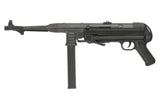MP40 helmetal AEG maskinpistol Replica - Black/Oxidized